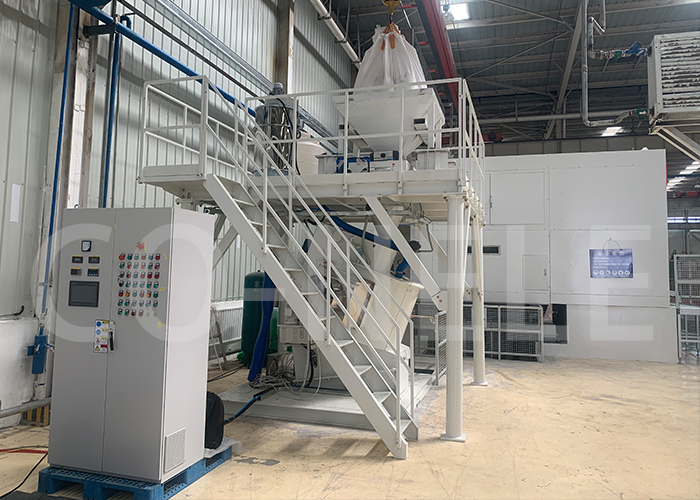 Cas d'application de mélangeur de sable de coulée